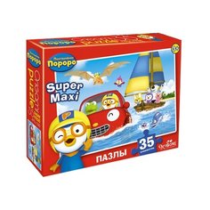 Пазл Origami Пингвиненок Пороро Веселая регата (01763), 35 дет.