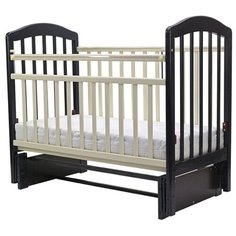 Кроватка Топотушки Лира-5 (классическая), универсальный маятник венге/слоновая кость