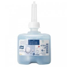 Мыло жидкое TORK Premium S2 для тела и волос мини, 475 мл