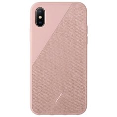 Чехол Native Union CLIC CANVAS для Apple iPhone Xs rose