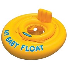 Надувные водные ходунки Intex My Baby Float 56585 желтый