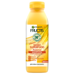 GARNIER Fructis шампунь Банан Superfood Питание для очень сухих волос 350 мл