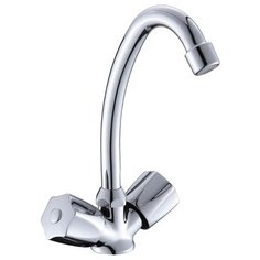 Смеситель для кухни (мойки) OSGARD Glan 72076 двухрычажный хром