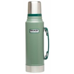 Классический термос STANLEY Classic Vacuum Insulated Bottle (1 л) зеленый