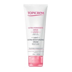 Topicrem Light Ultra Moisturizing Face Cream Легкий ультра-увлажняющий крем для лица, 40 мл