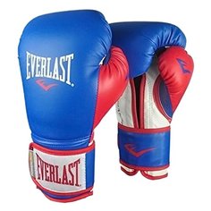 Боксерские перчатки Everlast Powerlock PU blue/red 16 oz
