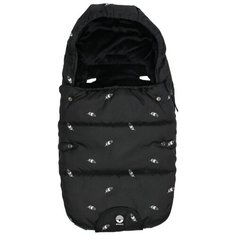 Конверт-мешок DOOKY- XPLORYS Foil Feather 70 см черный