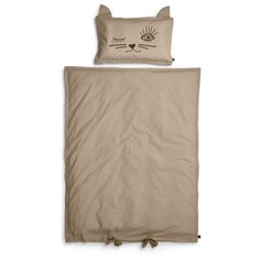 Elodie Details комплект в кроватку Kindness Cat (2 педмета) коричневый