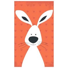 Картина Ekoramka Заяц на оранжевом 30х50 см