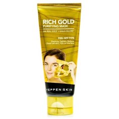 Yeppen Skin маска пленка для глубокой очистки Rich Gold Purifying - Peel-off Type с золотом, 100 г