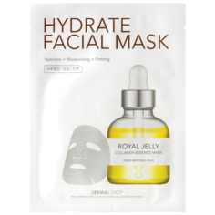 DERMAL Shop Hydrate Facial Mask коллагеновая маска с маточным молочком, 25 г