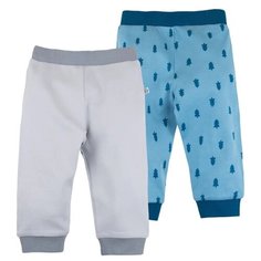 Ползунки Bossa Nova размер 80, серый/синий