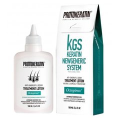 PROTOKERATIN Линия для чувствительной и проблемной кожи Лосьон-тоник для ухода за проблемной кожей головы, 100 мл