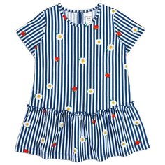 Платье Веселый Малыш Камила размер 110, синий