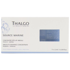 Thalgo Absolute radiance concentrate Интенсивный тонизирующий концентрат для сияния кожи с эффектом пилинга, 1.2 мл (7 шт.)