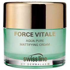 Swiss Line Force Vitale Aqua-Pure Mattifying Cream Крем для лица для смешанной и жирной кожи матирующий увлажняющий, 50 мл