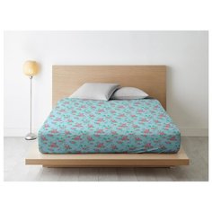 Простыня Ночь Нежна Лили Марлен 200 х 200 см голубой