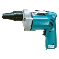 Сетевой шуруповерт Makita 6802BV 510 Вт синий