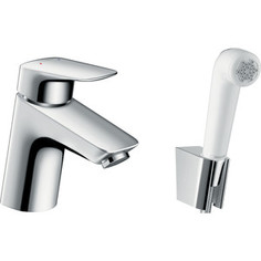 Смеситель для раковины Hansgrohe Logis 70 мм с гигиеническим душем (71290000)