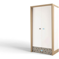 Шкаф ABC-KING Mix голубой 2-х дверный