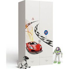 Шкаф ABC-KING Formula белый 2-х дверный