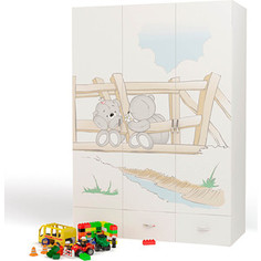 Шкаф ABC-KING Шкаф 3-х дверный Bears