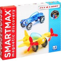 Bondibon Магнитный конструктор SmartMax/ набор: Полёт и свет (ВВ1061)