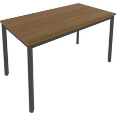 Стол письменный на металлокаркасе Riva Slim С.СП-5 орех/антрацит металл 138x72x75 комплект