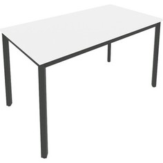 Стол письменный на металлокаркасе Riva Slim С.СП-5 белый/антрацит металл 138x72x75 комплект