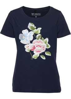 Футболка с пайетками Bonprix