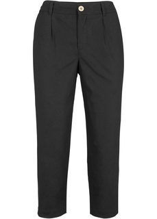 Брюки льняные 3/4 Bonprix