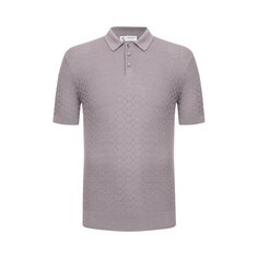 Поло из смеси шелка и хлопка IL BORGO CASHMERE
