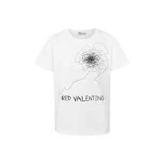 Хлопковая футболка REDVALENTINO