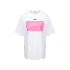 Хлопковая футболка MSGM