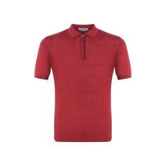 Поло из смеси шелка и хлопка Corneliani
