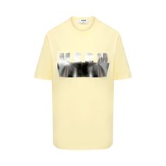 Хлопковая футболка MSGM