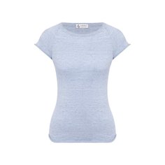 Футболка из смеси льна и хлопка IL BORGO CASHMERE