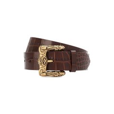 Кожаный ремень Saint Laurent