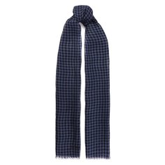 Шарф из смеси льна и шелка Corneliani