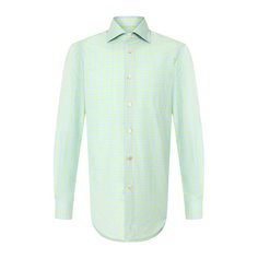 Хлопковая рубашка Kiton