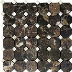 Мозаика Natural Octagon 7M022+7M030-BP 30,5x30,5 см