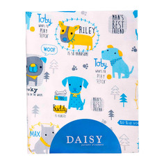 Пеленка DAISY перкаль Собачки 90*150 см