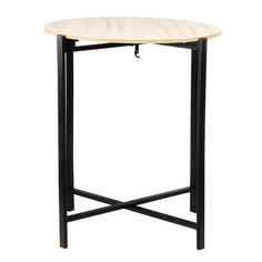 Стол с деревянной столешницей Koopman 47х47x52cm