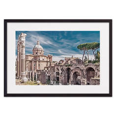 Постер в рамке Форум Рим 40 х 60 см Дом Корлеоне