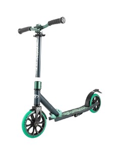 Городской самокат Tech Team Jogger 210 2020 черно-зеленый