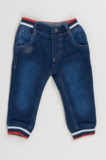 Джинсы для мальчика iDO, цв.синий, р-р 74