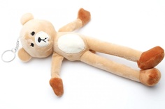 Мягкая игрушка-брелок Медвежонок CoolToys BD230LIGHTBROWN