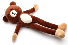 Мягкая игрушка-брелок Медвежонок CoolToys D230BROWN