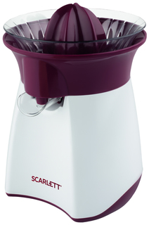 Соковыжималка для цитрусовых Scarlett SC-JE50C07 white/red