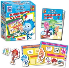 Уроки на магнитах Vladi Toys Безопасность в доме с Фиксиками (VT1502-15)
